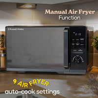 Russell Hobbs Air Fryer Microwave 25L 900W 4 in 1 Combination RHMAF2506B