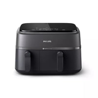 Philips Dual Basket Air Fryer - Healthy, Fast, and Versatile Cooking, 9L