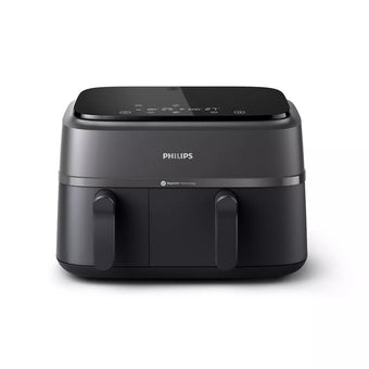 compare product Philips Dual Basket Air Fryer - Healthy, Fast, and Versatile Cooking, 9L