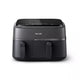Philips Dual Basket Air Fryer - Healthy, Fast, and Versatile Cooking, 9L