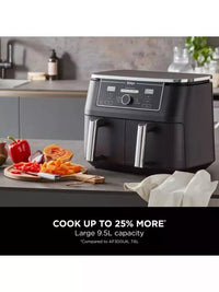 Ninja Foodi MAX Dual Zone 9.5L Air Fryer - AF400UK