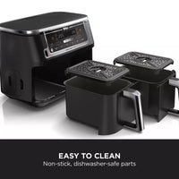 Ninja Foodi MAX Dual Zone Air Fryer  [AF451UK] with Smart Cook System & Probe
