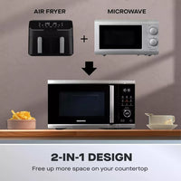Daewoo All-in-1 Combo Air Fryer Microwave Oven 2400W 26 Litre Combination Combi