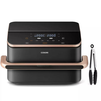 compare product COSORI Smart Air Fryer TwinFry 10L  8-in-1 Non-Stick Dishwasher Safe Rose Gold