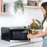 Salter Air Fryer & Microwave 2 In 1 DuoWave 10 Cooking Modes with Baking Pan