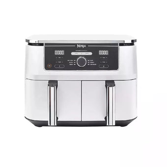 compare product Ninja Foodi Air Fryer MAX Dual Zone, White -[AF400UK] 9.5L Brand New