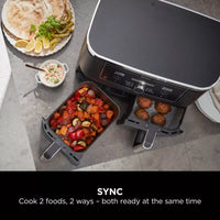 Ninja Foodi MAX Dual Zone Air Fryer [AF400UK] 6 Functions, 9.5L