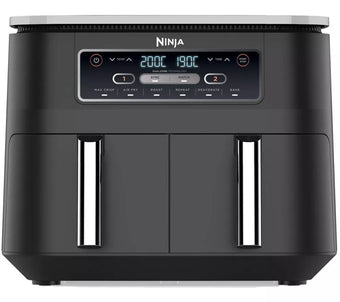 compare product NINJA Foodi Dual Zone AF300UK Air Fryer Grey - DAMAGED BOX